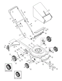 General Assembly parts for Yard Machines Push Walk-Behind Mower 11A-414E729 / 2006 from AppliancePartsPros.com