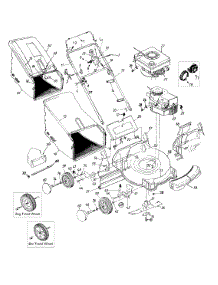 General Assembly (Steel Rear Door) parts for Yard Machines Push Walk-Behind Mower 11A-418C000 / 2003 from AppliancePartsPros.com