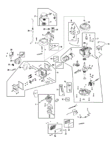 Engine Assembly parts for Yard Machines Push Walk-Behind Mower 11A-41MY229 / 2008 from AppliancePartsPros.com