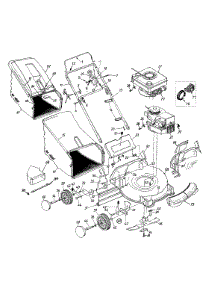 General Assembly parts for Yard Machines Push Walk-Behind Mower 11A-428C000 / 2001 from AppliancePartsPros.com