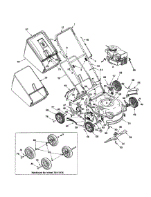 General Assembly parts for Yard Machines Push Walk-Behind Mower 11A-439G129 / 2001 from AppliancePartsPros.com