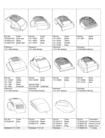 Shroud Chart parts for Yard Machines Push Walk-Behind Mower 11A-508C000 / 2002 from AppliancePartsPros.com