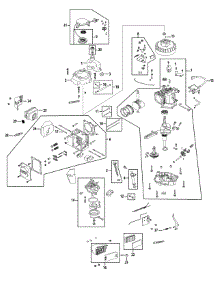 Engine Assembly parts for Yard Machines Push Walk-Behind Mower 11A-50M9000 / 2008 from AppliancePartsPros.com