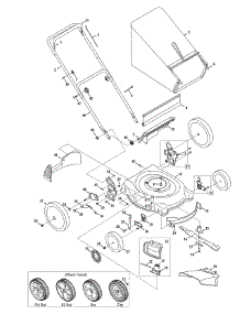 General Assembly parts for Yard Machines Push Walk-Behind Mower 11A-544C000 / 2009 from AppliancePartsPros.com