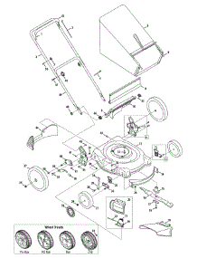 General Assembly parts for Yard Machines Push Walk-Behind Mower 11A-549Q229 / 2008 from AppliancePartsPros.com