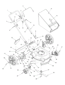 General Assembly (Steel Rear Door) parts for Yard Machines Push Walk-Behind Mower 11A-588N000 / 2003 from AppliancePartsPros.com
