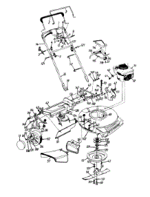 General Assembly parts for Yard Machines Self-Propelled Walk-Behind Mower 126-138C000 / 1996 from AppliancePartsPros.com