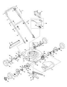 General Assembly 12A-264A parts for Yard Machines Self-Propelled Walk-Behind Mower 12A-264A000 / 2010 from AppliancePartsPros.com