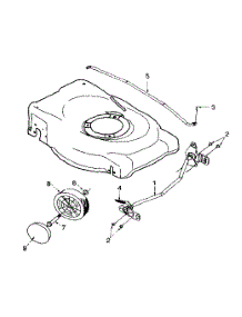 Front Axle Assembly & Height Adjuster parts for Yard Machines Self-Propelled Walk-Behind Mower 12A-379B000 / 1999 from AppliancePartsPros.com
