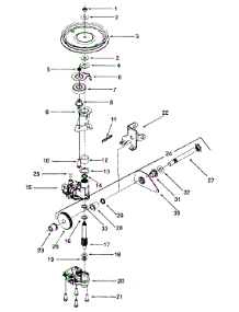 Transmission Assembly parts for Yard Machines Self-Propelled Walk-Behind Mower 12A-379B000 / 2000 from AppliancePartsPros.com
