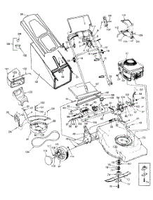 General Assembly parts for Yard Machines Self-Propelled Walk-Behind Mower 12A-379B019 / 2000 from AppliancePartsPros.com