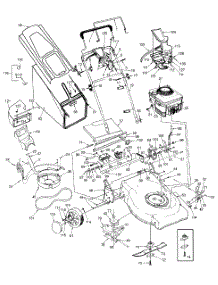 General Assembly (Model Series 380 Thru 389) parts for Yard Machines Self-Propelled Walk-Behind Mower 12A-385A084 / 1998 from AppliancePartsPros.com