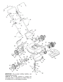 General Assembly (Steel Rear Door) parts for Yard Machines Self-Propelled Walk-Behind Mower 12A-445E452 / 2003 from AppliancePartsPros.com