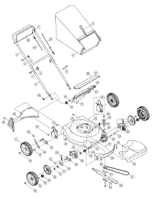 General Assembly parts for Yard Machines Self-Propelled Walk-Behind Mower 12A-446B729 / 2006 from AppliancePartsPros.com