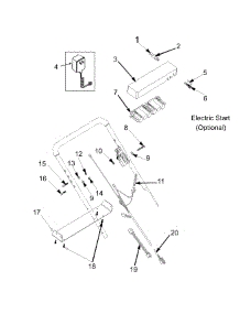 Electric Start (Steel Rear Door) parts for Yard Machines Self-Propelled Walk-Behind Mower 12A-446U729 / 2003 from AppliancePartsPros.com