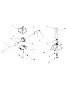 Transmission parts for Yard Machines Self-Propelled Walk-Behind Mower 12A-526L062 / 2002 from AppliancePartsPros.com