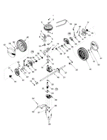Transmission Assembly & Drive parts for Yard Machines Self-Propelled Walk-Behind Mower 12A-559K062 / 2000 from AppliancePartsPros.com