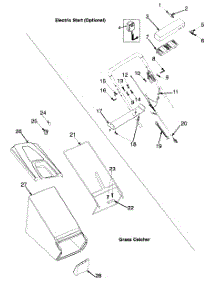 Electric Start & Bagger (Model Series 560) parts for Yard Machines Self-Propelled Walk-Behind Mower 12A-565H136 / 1998 from AppliancePartsPros.com