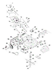 General Assembly parts for Yard Machines Self-Propelled Walk-Behind Mower 12A-565H136 / 1999 from AppliancePartsPros.com