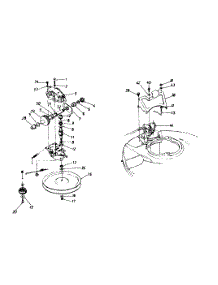 Transmission Assembly parts for Yard Machines Self-Propelled Walk-Behind Mower 12A-827A118 / 2000 from AppliancePartsPros.com