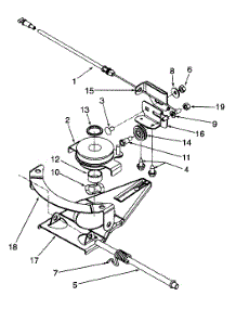 Pulley Assembly parts for Yard Machines Self-Propelled Walk-Behind Mower 12A-967K000 / 1997 from AppliancePartsPros.com