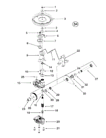 Transmission Assembly: 618-0263A parts for Yard Machines Self-Propelled Walk-Behind Mower 12A-967K000 / 1997 from AppliancePartsPros.com