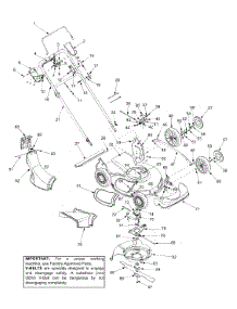General Assembly parts for Yard Machines Self-Propelled Walk-Behind Mower 12A-978Q452 / 2003 from AppliancePartsPros.com