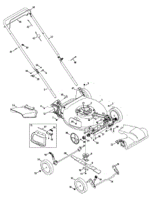 General Assembly 12A-A03 parts for Yard Machines Self-Propelled Walk-Behind Mower 12A-A03M700 / 2012 from AppliancePartsPros.com