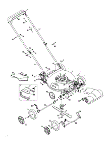 General Assembly parts for Yard Machines Self-Propelled Walk-Behind Mower 12A-A03M700 / 2013 from AppliancePartsPros.com