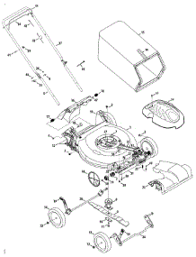 General Assembly 12A-A1x parts for Yard Machines Self-Propelled Walk-Behind Mower 12A-A13J029 / 2012 from AppliancePartsPros.com