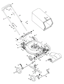 General Assembly parts for Yard Machines Self-Propelled Walk-Behind Mower 12A-A1BA729 / 2015 from AppliancePartsPros.com