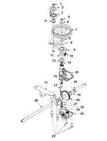 Transmission Assembly parts for Yard Machines Self-Propelled Walk-Behind Mower 12AD465E452 / 2003 from AppliancePartsPros.com