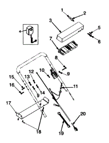 Electric Start parts for Yard Machines Self-Propelled Walk-Behind Mower 12AE263E352 / 1998 from AppliancePartsPros.com