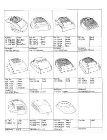 Engine Shrouds parts for Yard Machines Self-Propelled Walk-Behind Mower 12AE459H352 / 2001 from AppliancePartsPros.com