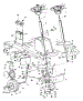 Steering Assembly / Battery / Wheels, Front / Axle, Front