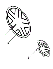 Hub Caps parts for Yard Machines Lawn Tractor 13A-328-129 / 1999 from AppliancePartsPros.com