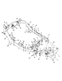 Upper Frame parts for Yard Machines Lawn Tractor 13A-328-129 / 1999 from AppliancePartsPros.com