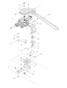 Drive & Transmission parts for Yard Machines Lawn Tractor 13A1660F000 / 2003 from AppliancePartsPros.com