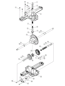 Transmission Assembly parts for Yard Machines Lawn Tractor 13A1762F700 / 2006 from AppliancePartsPros.com