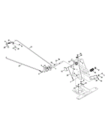 Pedal Controls parts for Yard Machines Lawn Tractor 13A226JD000 / 2012 from AppliancePartsPros.com