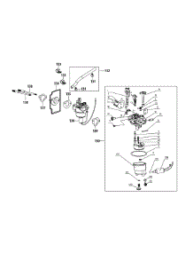 4P90hua Carburetor Assembly parts for Yard Machines Lawn Tractor 13A2775S000 / 2015 from AppliancePartsPros.com