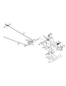 Pedal Controls parts for Yard Machines Lawn Tractor 13A326JC700 / 2014 from AppliancePartsPros.com