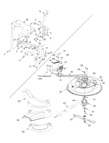 Deck & Lift Assembly parts for Yard Machines Lawn Tractor 13A4065-129 / 2003 from AppliancePartsPros.com