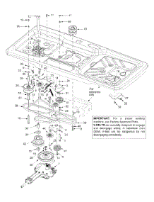 Drive parts for Yard Machines Lawn Tractor 13A4065-129 / 2003 from AppliancePartsPros.com