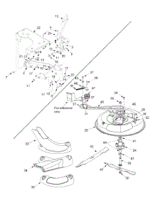 Deck & Lift Assembly parts for Yard Machines Lawn Tractor 13A4065-729 / 2004 from AppliancePartsPros.com