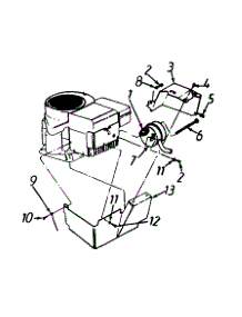 Muffler Chart parts for Yard Machines Lawn Tractor 13A747GF062 / 1997 from AppliancePartsPros.com