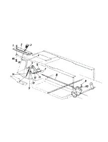 Speed Selector Lever Assembly (7 Speed) parts for Yard Machines Lawn Tractor 13A8679G013 / 2000 from AppliancePartsPros.com