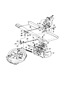 Deck Lift & Hanger Assembly parts for Yard Machines Lawn Tractor 13AB560B700 / 1997 from AppliancePartsPros.com