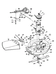 Deck Assembly parts for Yard Machines Lawn Tractor 13AC560B000 / 1998 from AppliancePartsPros.com