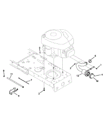 Engine Accessories B&S Model 21 parts for Yard Machines Lawn Tractor 13AC762F000 / 2010 from AppliancePartsPros.com
